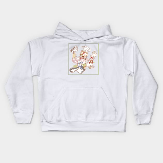 The Swedish Chef Kids Hoodie by ActionNate